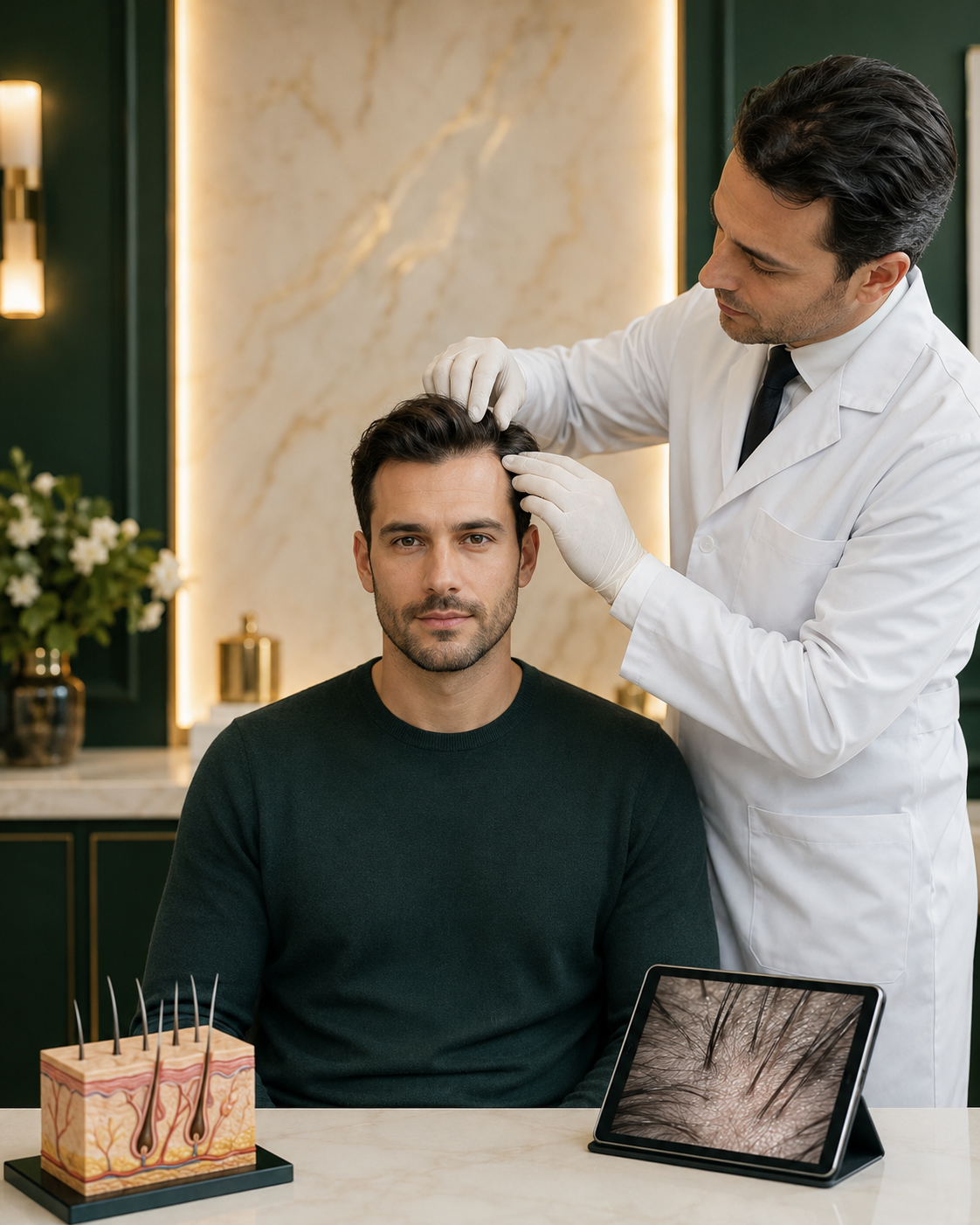 Hair transplant consultation in Thailand